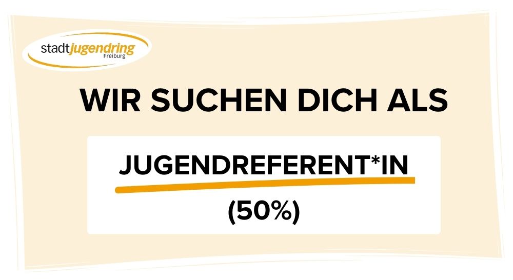 Wir suchen dich als Jugendreferent*in